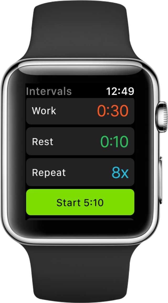 Simple HIIT (Watch) — RhythmicWorks