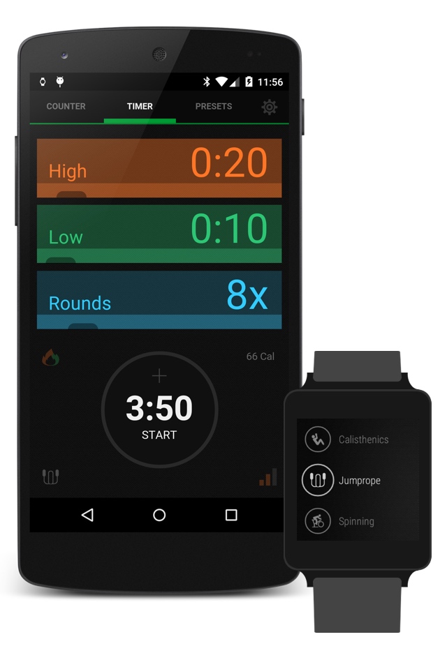 iCountTimer for iPhone and Apple Watch