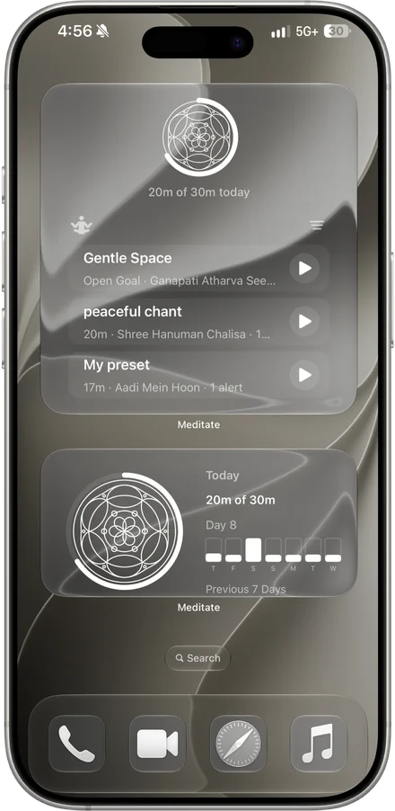Home Screen widgets on iPhone