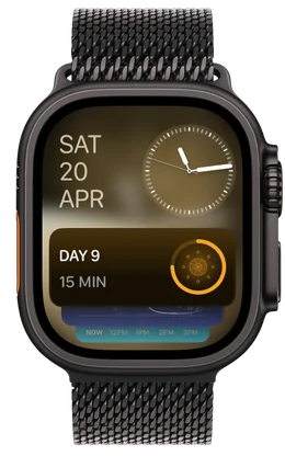 Meditate in the Apple Watch Smart Stack