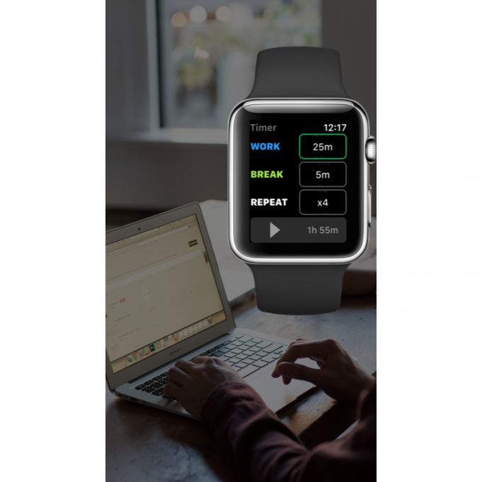 Work/Break timer for Apple Watch